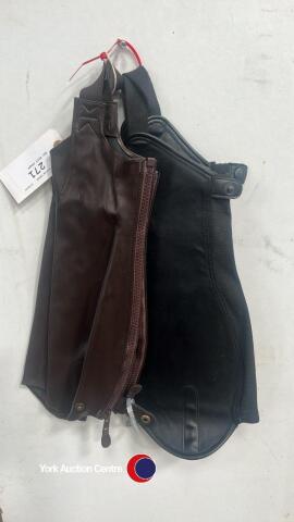 2pr Half chaps