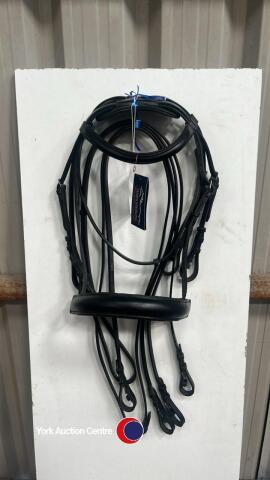 Cob black Double bridle