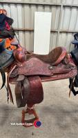 3 American saddles - 5