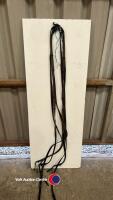 3 pairs full rein 2 rubber 1 continental
