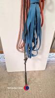 lunge whip, lunge rope and two long lines - 3