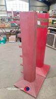 Pair of plastic jump stands - 4