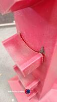 Pair of plastic jump stands - 6