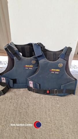 2 Childs large jack Ellis body protector