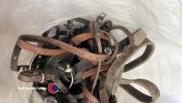 Bag of miscellanious leather - 2