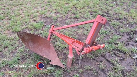 Single furrow compact tractor plough