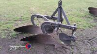 Ferguson general purpose plough with discs and brackets, good all condition