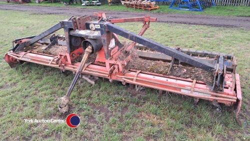 Maschio 4m power harrow c/w packer roller