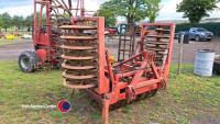 Farm Force 4m front press and tines, hydraulic folding