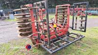 Farm Force 4m front press and tines, hydraulic folding - 3