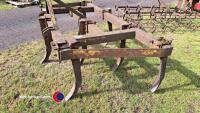 8ft 7in heavy duty 9 tine drag cultivator - 3