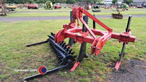 Alpler DK03 3 leg subsoiler, c/w spiked roller, 2019 never been used