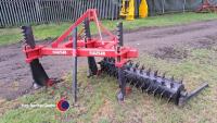 Alpler DK03 3 leg subsoiler, c/w spiked roller, 2019 never been used - 2