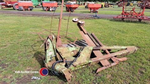 Dowdeswell mole plough c/w hydraulic depth and water pipe layer
