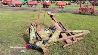 Dowdeswell mole plough c/w hydraulic depth and water pipe layer