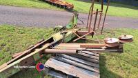 Dowdeswell mole plough c/w hydraulic depth and water pipe layer - 4