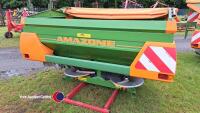 Amazone Profis ZA-M 1501 fertiliser spreader, 5500 extension, 24-36m spread, pto control box and box in office - 2