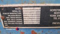Horstine Farmery crop sprayer, control box in office - 5