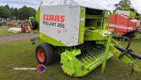 Claas Rollant 255 Rotacut round baler, control box in office - 2