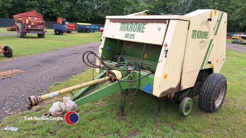 Krone KR125 round baler, working order