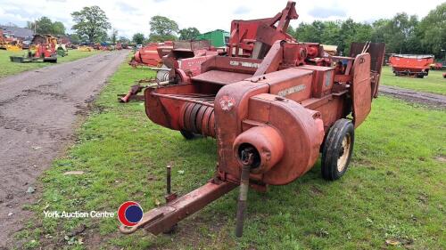 Massey Ferguson conventional baler, old machine but works well, did over 500 bales last season