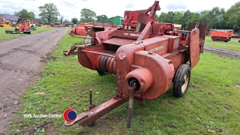 Massey Ferguson conventional baler, old machine but works well, did over 500 bales last season