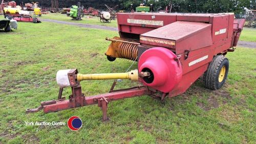 New Holland 376 baler, pto in office