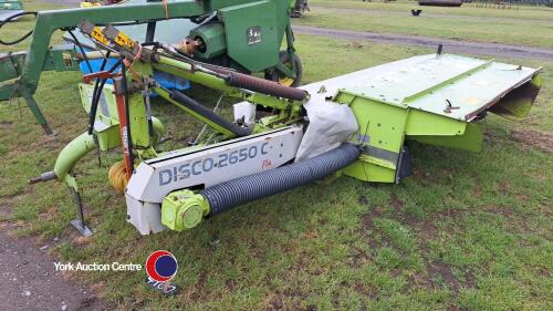 Claas Disco 2650C mower conditioner