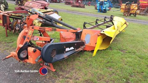 Fella SM350 3.5m cut mounted disc mower, hydraulic folding