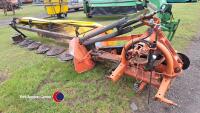 Fella SM350 3.5m cut mounted disc mower, hydraulic folding - 2
