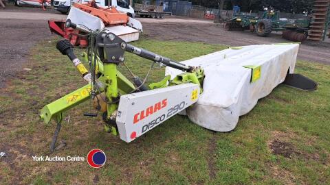 Claas Disco 290 mower, 2019