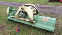 Stark HDX 240 Profi push pull flail topper 2.4m width, hydraulic side shift, 2019, pto and manual in office - 2