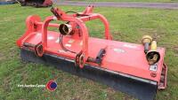 Kuhn VKR 265 flail topper, front or rear PTO, hydraulic side shift