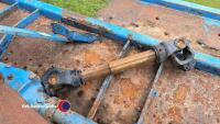 Rear mounted topper, heavy duty, pto driven, rotating drum verge/grass topper, gwo, well used - 2