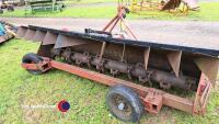Browns 2.8m flail topper / straw chopper spreader. Well balanced, smooth running with no faults. Age not known. Used recently. - 2