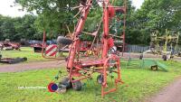 Taarup 8076 6 rotor tedder c/w spares - 2