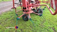 Taarup 8076 6 rotor tedder c/w spares - 5