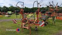 Fella TH540 4 rotar tedder, pto in office