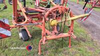 Fella TH540 4 rotar tedder, pto in office - 2