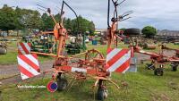 Fella TH540 4 rotar tedder, pto in office - 3