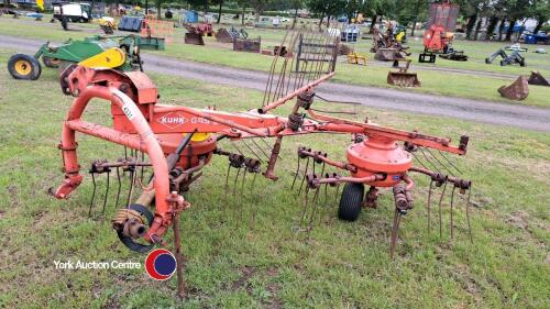 Kuhn GRS 25N twin rota rowing up machine, with spares