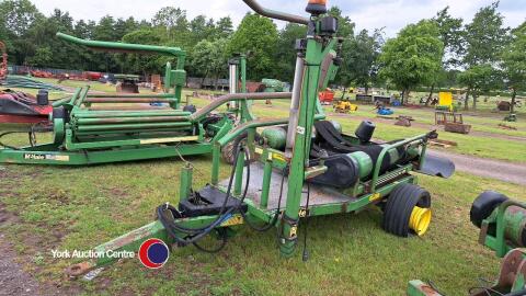 McHale 991BE bale wrapper electric controls