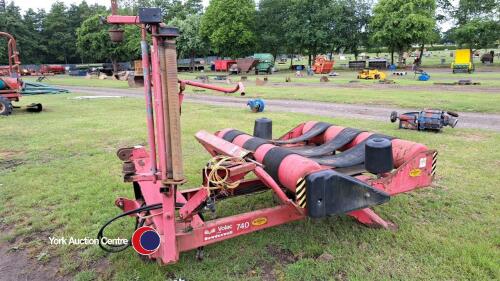Volac 740 bale wrapper c/w control box in office