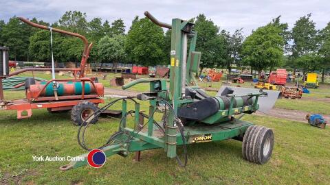 Conor trailed bale wrapper, cable control on 750mm film