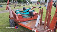 Kverneland trailed bale wrapper, self loading arm, manual controls - 2