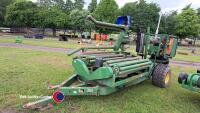 McHale 995 SE round and square bale wrapper with power pack, remote in office