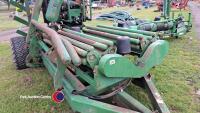 McHale 995 SE round and square bale wrapper with power pack, remote in office - 2