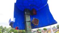 McHale 995 SE round and square bale wrapper with power pack, remote in office - 6