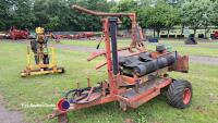 Lawrence Edwards round bale wrapper, 750 film