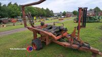 Lawrence Edwards round bale wrapper, 750 film - 2
